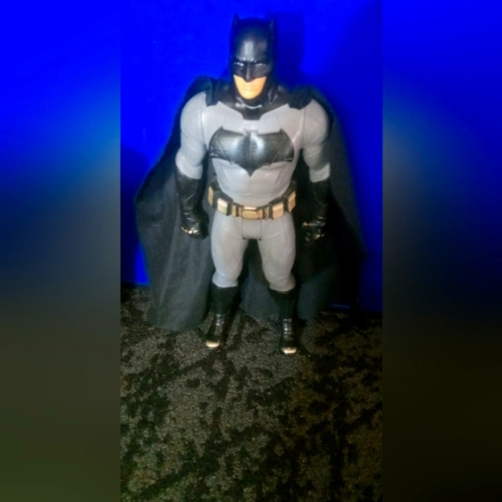 Children's Batman Action Figure - Gray & Black 19 inch tall